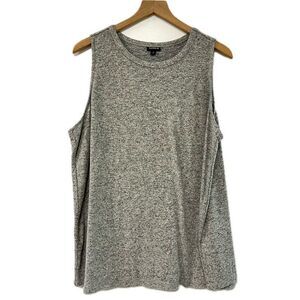 Torrid Grey Knit Tank Top - Size 2X